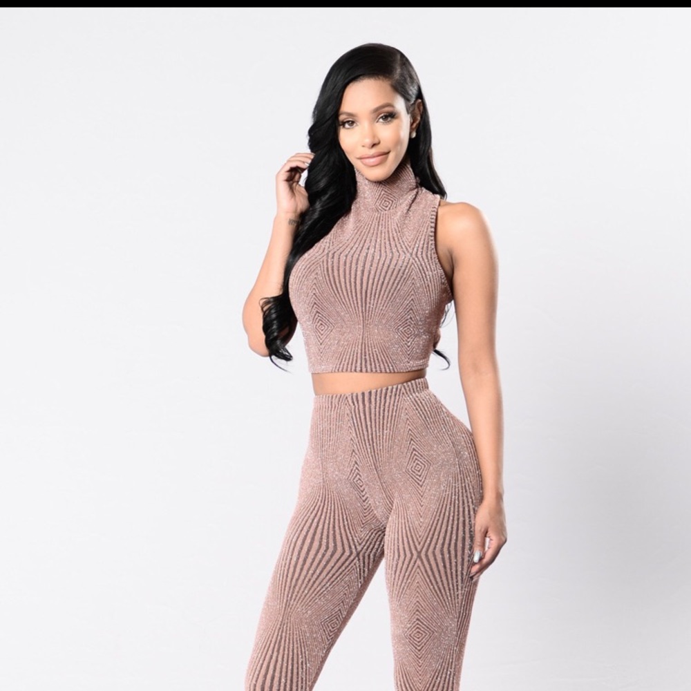 Fashion Nova Out Shine Them Pant Set